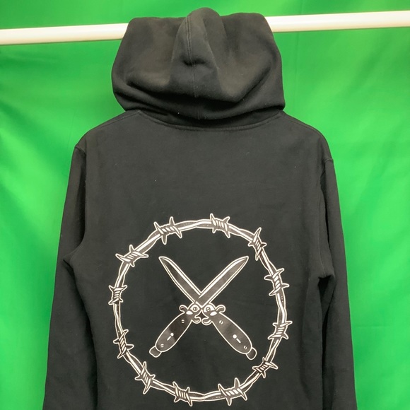 Few and Far Collective Other - Few and Far Collective Black Hoodie Size S